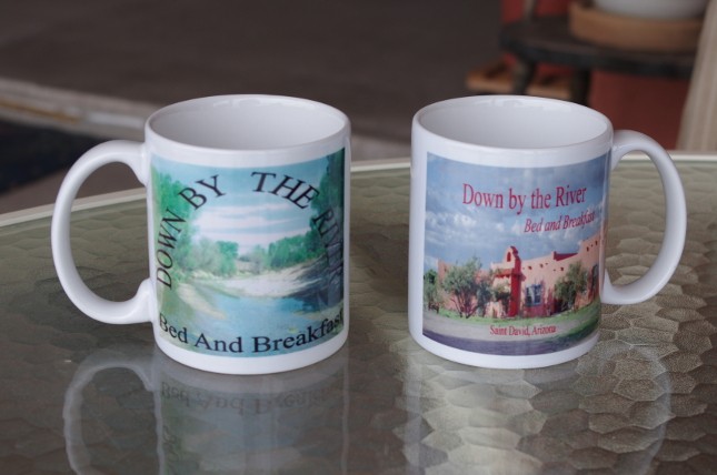 B and B coffe cups picture