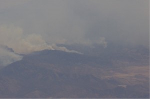 Fire in Chiricahau National Monument