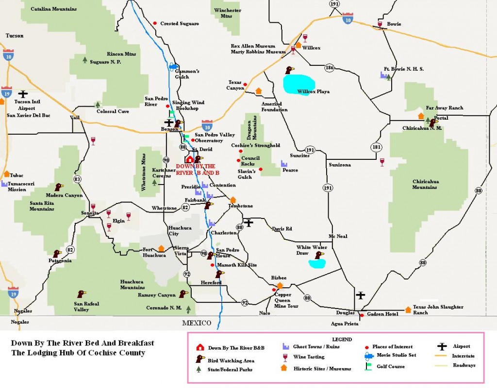 Southeast Arizona Things To Do Near A San Pedro River B&B Down By The ...