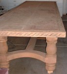 Sanded table picture
