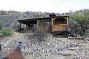 Old mine shack