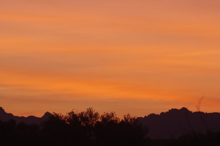 2011 Southeastern Arizona Sunset Picture