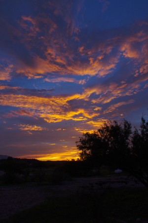 2013  Southeastern Arizona Sunset picture