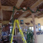Hanging garland picture