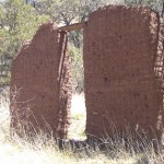 Southeast Arizona ghost town ruins can be found in Harshaw.