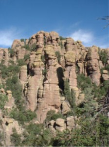Rocks along the Echo Canyon Trail