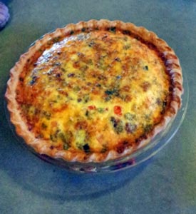 quiche picture for out southeast Arizona b and b recipe